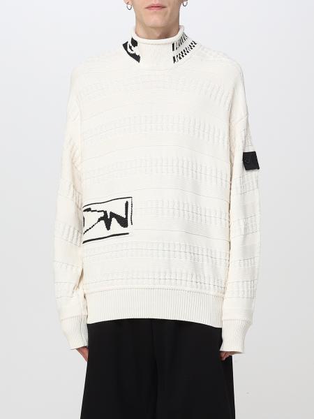 STONE ISLAND SHADOW PROJECT: sweater for man - White | Stone Island ...