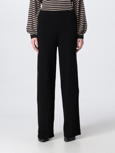 MALIPARMI: pants for woman - Black | Maliparmi pants JH751770560 online ...