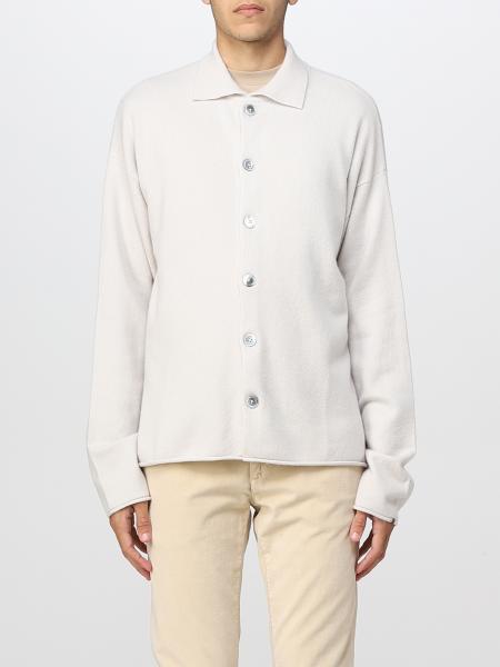 EXTREME CASHMERE: cardigan for man - Beige | Extreme Cashmere cardigan ...