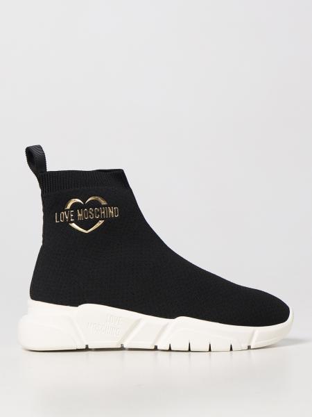 Love Moschino Sneakers Women Autumn Winter 2022/23 Black Synthetic ja24422g0f 