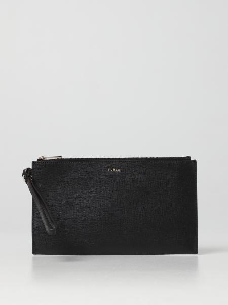 FURLA: clutch for woman - Black | Furla clutch WE00402B30000 online on ...