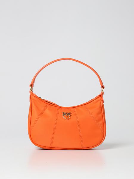 Pinko Borsa A Spalla Borsa Mini Half Moon Bag In Nylon Riciclato