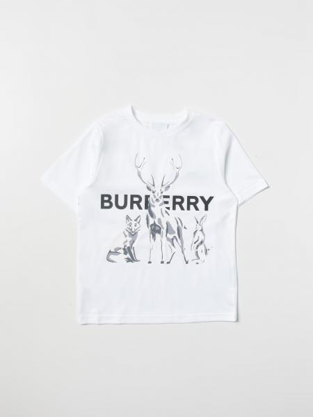 Burberry bambino: T-shirt Burberry con stampa grafica
