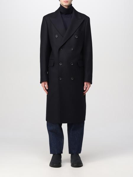 PT TORINO: coat for man - Blue | Pt Torino coat TL2FCD010LACLB04 online ...