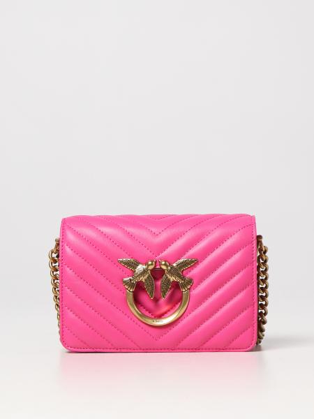 PINKO: mini bag for woman - Pink | Pinko mini bag 1P22UR4A03Z online on ...