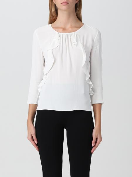 PATRIZIA PEPE: top for woman - White | Patrizia Pepe top 8C0564A8I1 ...