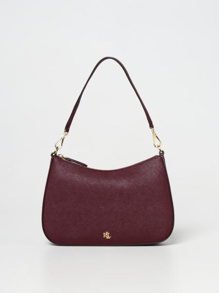 LAUREN RALPH LAUREN: shoulder bag for woman - Violet | Lauren Ralph ...