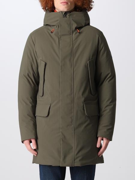 SAVE THE DUCK: jacket for man - Green | Save The Duck jacket ...