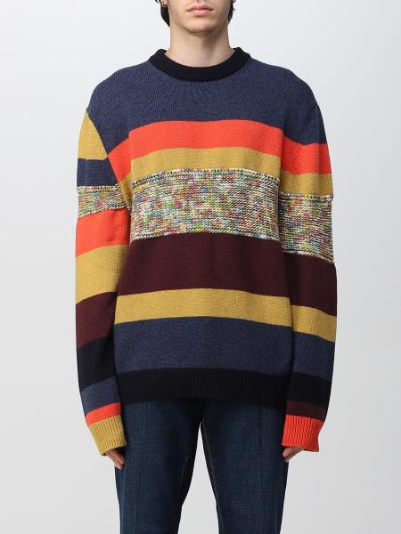 PAUL SMITH: sweater for man - Indigo | Paul Smith sweater M2R544XJ21683 ...