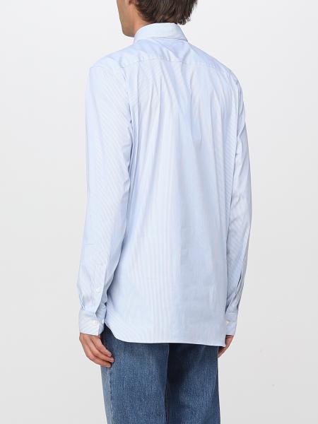 LACOSTE: shirt for man - Sky Blue | Lacoste shirt CH0198 online on ...