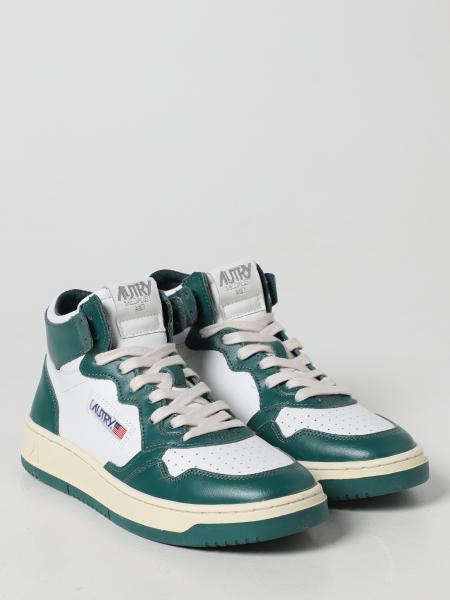 AUTRY: sneakers for man - Green | Autry sneakers AUMMWB11 online on