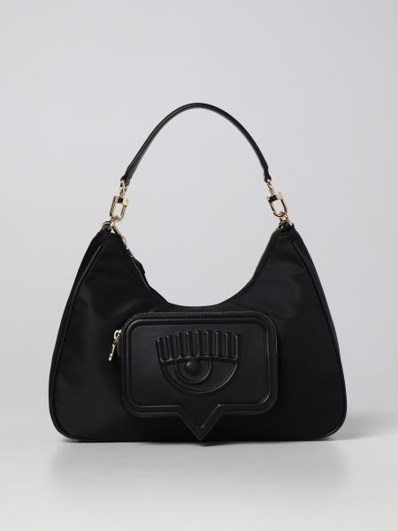 CHIARA FERRAGNI: shoulder bag for woman - Black | Chiara Ferragni ...