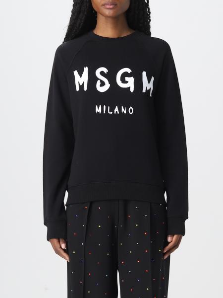 msgm black sweatshirt