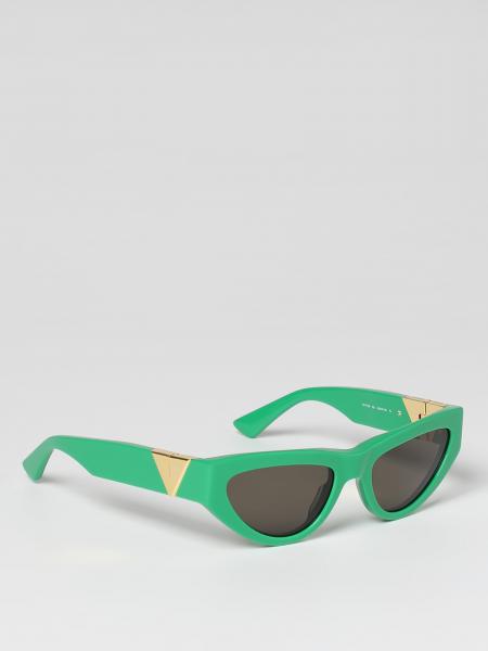 BOTTEGA VENETA: sunglasses for woman - Green  Bottega Veneta sunglasses  BV1176S online at