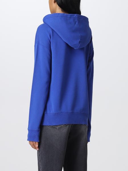 royal blue polo sweatshirt