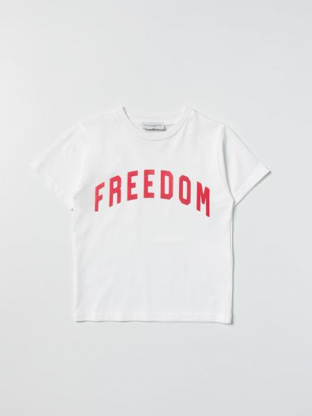 T-shirt Paolo Pecora con stampa freedom