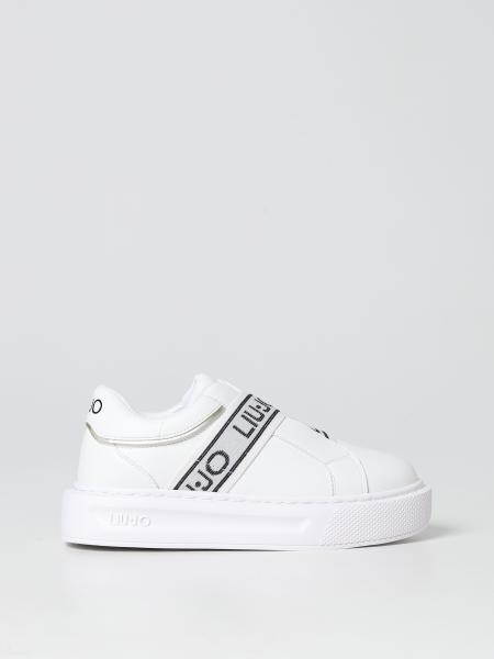 LIU JO: shoes for girls - White | Liu Jo shoes 4F2355EX014 online at ...