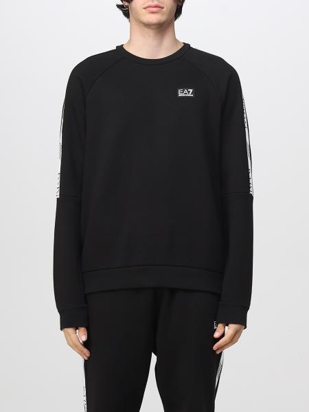 Ea7 Outlet: sweatshirt for man - Black | Ea7 sweatshirt 6LPMABPJ07Z ...