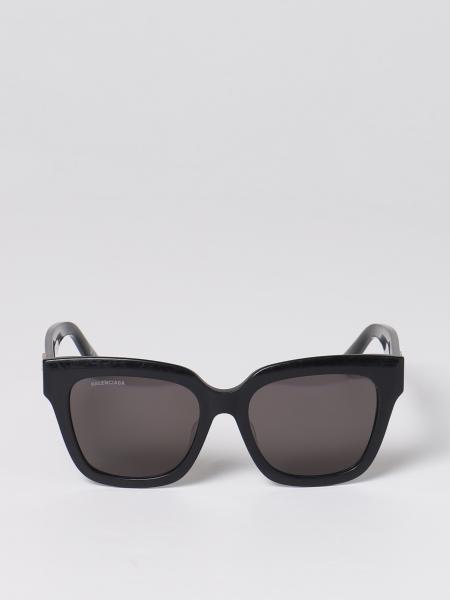 BALENCIAGA: glasses for woman - Black | Balenciaga glasses BB0237SA ...