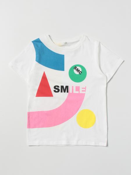 T-shirt Stella McCartney con stampa smile
