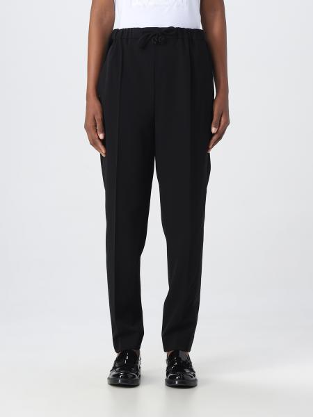 MAX MARA: pants for woman - Black | Max Mara pants 11360227600 online ...