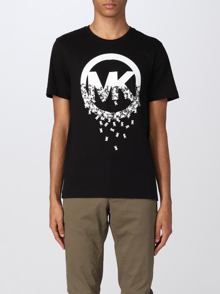 Blive opmærksom her Eksamensbevis Michael Kors Outlet: t-shirt for man - Black | Michael Kors t-shirt  CF2516N1V2 online on GIGLIO.COM