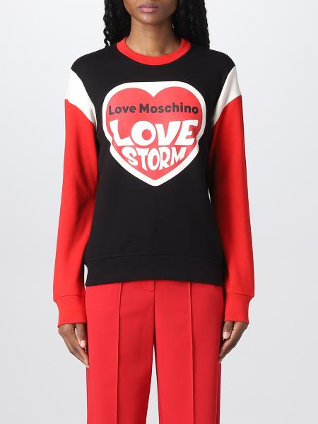 LOVE MOSCHINO: sweatshirt for woman - Multicolor | Love Moschino ...