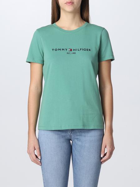 TOMMY HILFIGER: for woman - | Tommy Hilfiger t-shirt WW0WW28681 online on GIGLIO.COM