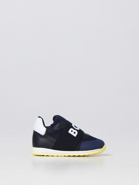 HUGO BOSS: shoes for boys - Blue | Boss shoes online on GIGLIO.COM