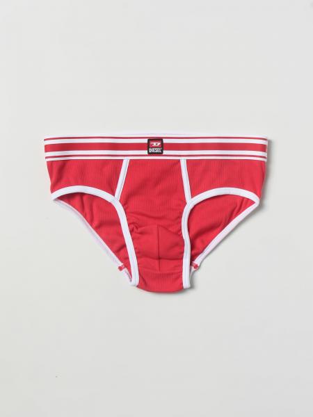 DIESEL: underwear for man - Red | Diesel underwear A068450IGAV online ...