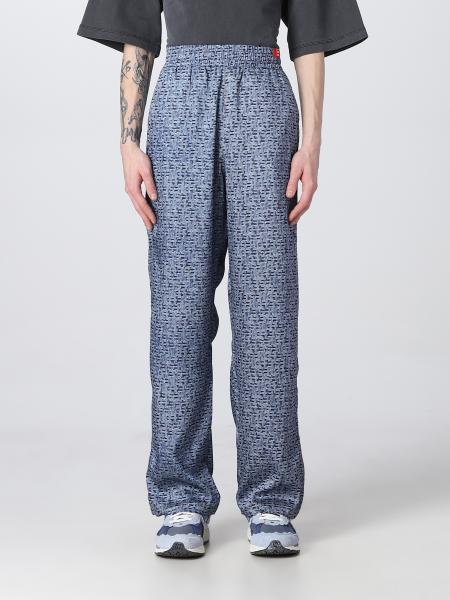 DIESEL: pants for man - Denim | Diesel pants A082230AIAP online on ...