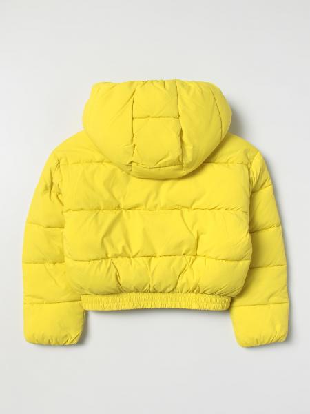 CALVIN KLEIN: jacket for girls - Yellow | Calvin Klein jacket ...