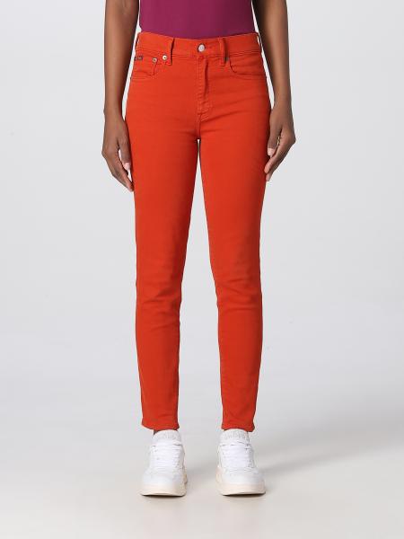 ralph lauren orange pants