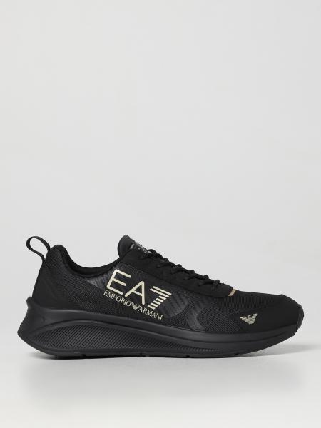 EA7: sneakers for man - Black | Ea7 sneakers X8X127XK305 online at ...