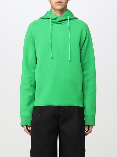 BOTTEGA VENETA: sweatshirt for men - Green | Bottega Veneta sweatshirt ...
