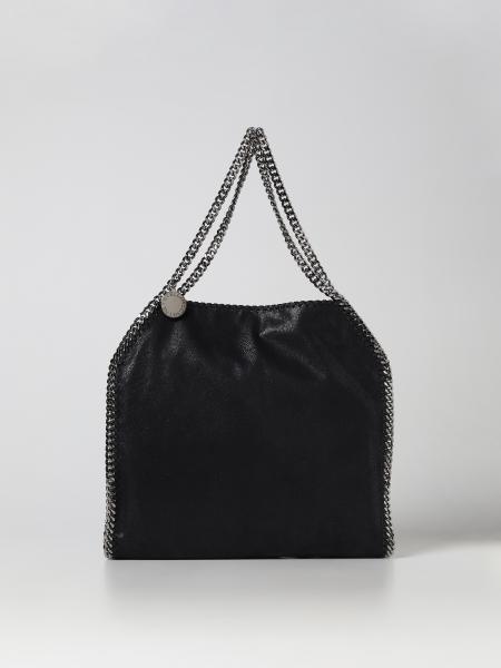 STELLA MCCARTNEY: Falabella Tote Bag in synthetic leather - Black ...