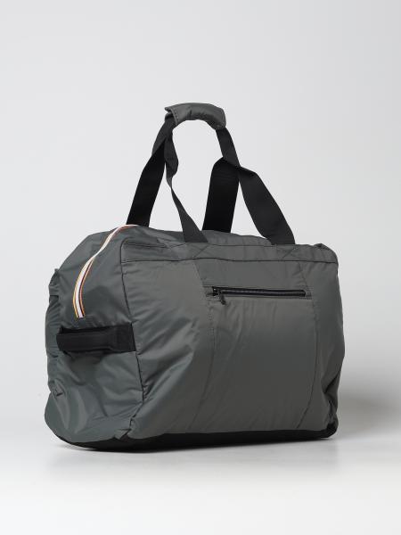 K-WAY: travel bag for man - Green | K-Way travel bag K8116XW online on