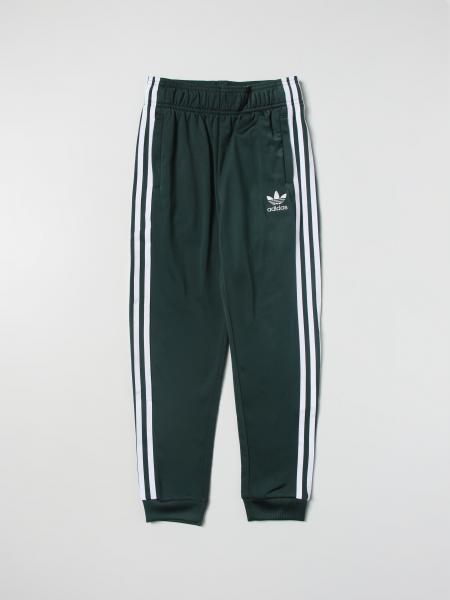 ADIDAS ORIGINALS: pants for boys - Green | Adidas Originals pants