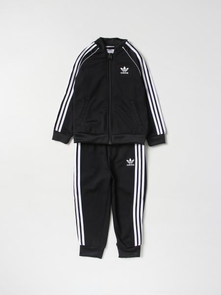 ADIDAS ORIGINALS: jumpsuit for baby - Black | Adidas Originals jumpsuit ...
