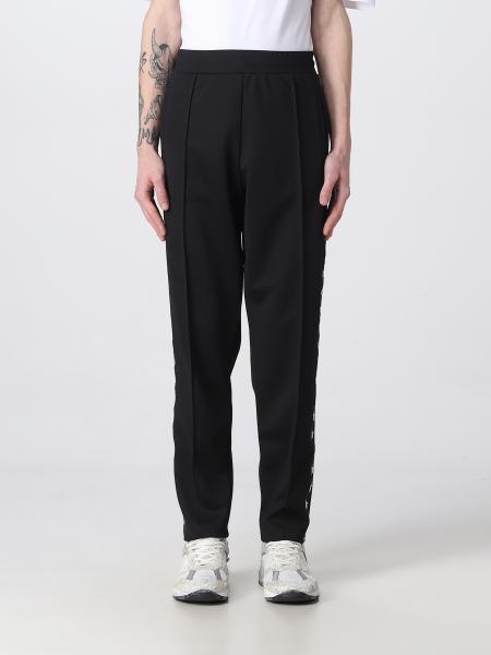 GOLDEN GOOSE: jogging pants with Stars bands - Black | Golden Goose ...