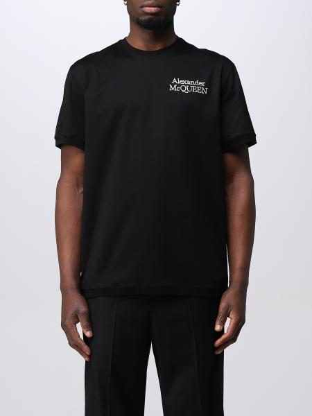 T-shirt Alexander McQueen con mini logo