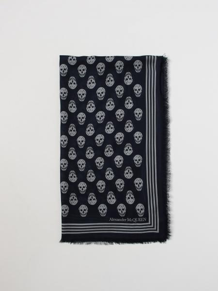 Sciarpa Skull Alexander McQueen in modal