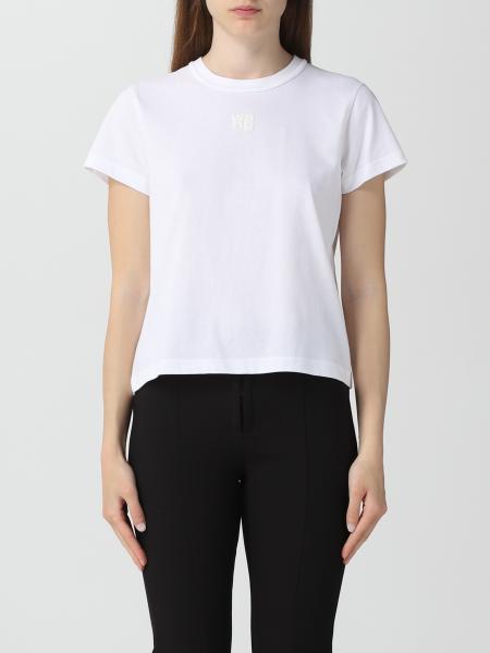 ALEXANDER WANG: t-shirt for women - White | Alexander Wang t-shirt ...