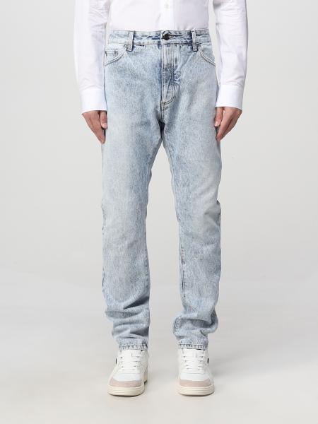 Pantaloni Palm Angels: Jeans Palm Angels in denim washed