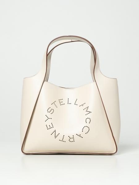 STELLA MCCARTNEY: bag in synthetic leather - Beige | Stella Mccartney ...