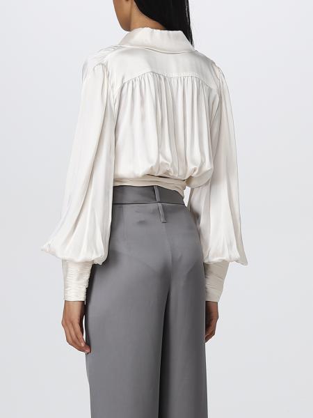ZIMMERMANN: shirt for woman - White | Zimmermann shirt 5673TRHIG online ...