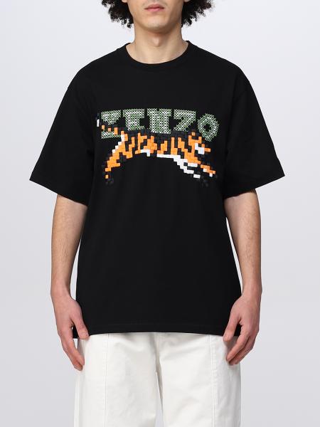 Kenzo t-shirt: T-shirt Tiger Pixel Kenzo in cotone