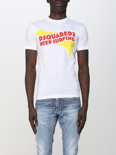 DSQUARED2: cotton T-shirt - White | Dsquared2 t-shirt