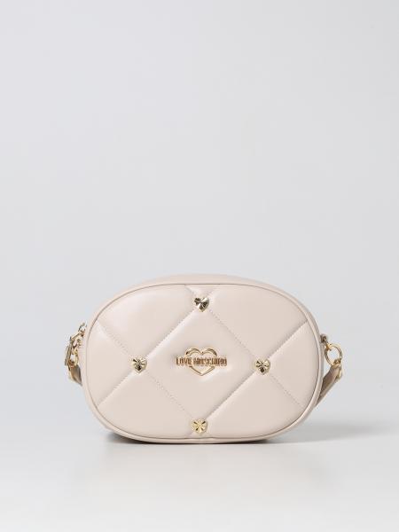 LOVE MOSCHINO: mini bag for woman - Ivory | Love Moschino mini bag ...