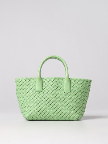 BOTTEGA VENETA: mini bag for women - Green | Bottega Veneta mini bag ...